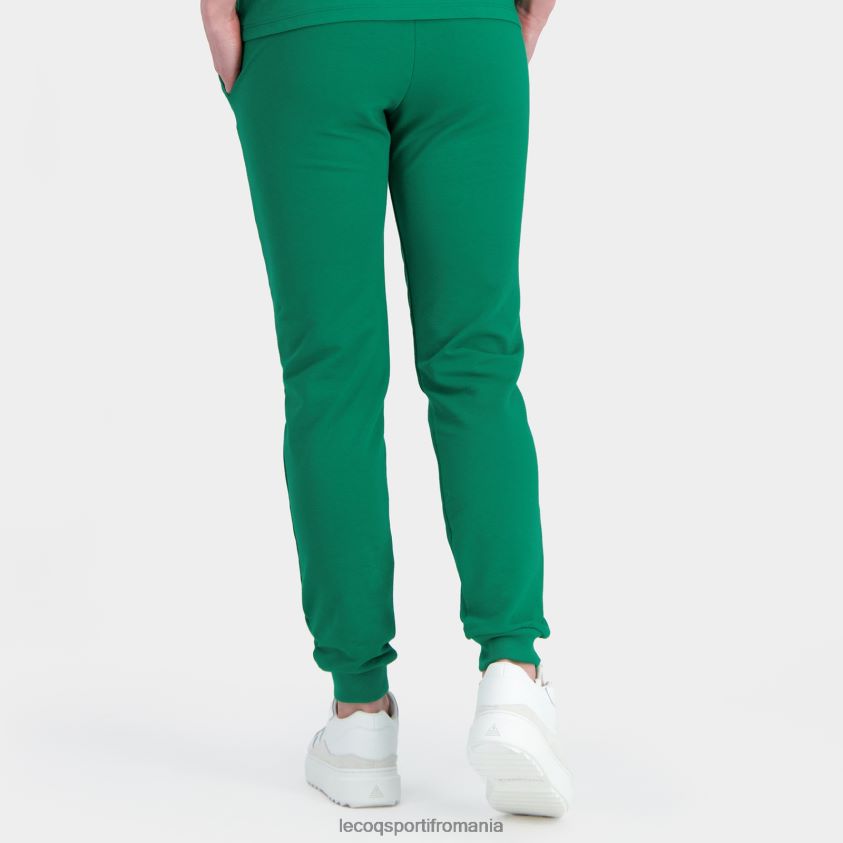 femei pantaloni verzi 4L4FJF324 Le Coq Sportif îmbrăcăminte
