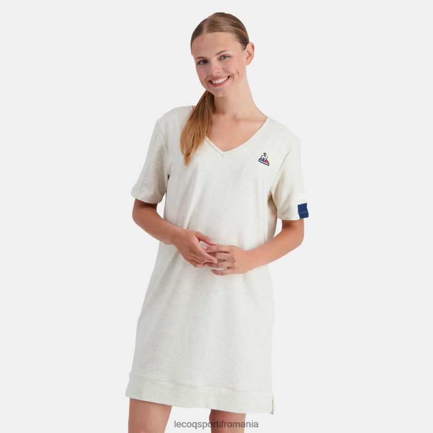 femei rochie bej 4L4FJF365 Le Coq Sportif îmbrăcăminte