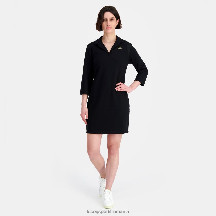 femei rochie neagra 4L4FJF369 Le Coq Sportif îmbrăcăminte