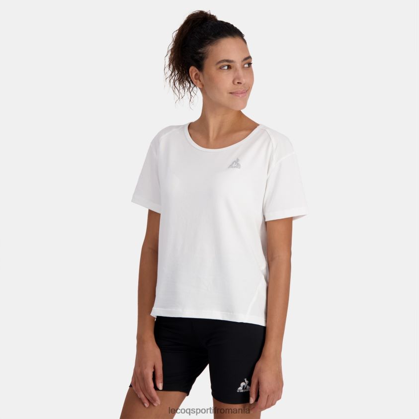 femei tricou alb 4L4FJF353 Le Coq Sportif îmbrăcăminte