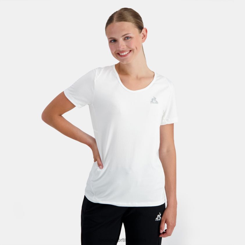 femei tricou alb 4L4FJF356 Le Coq Sportif îmbrăcăminte
