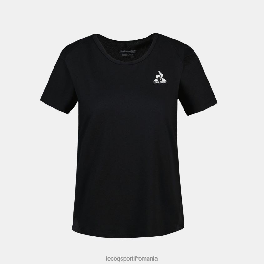 femei tricou negru 4L4FJF354 Le Coq Sportif îmbrăcăminte