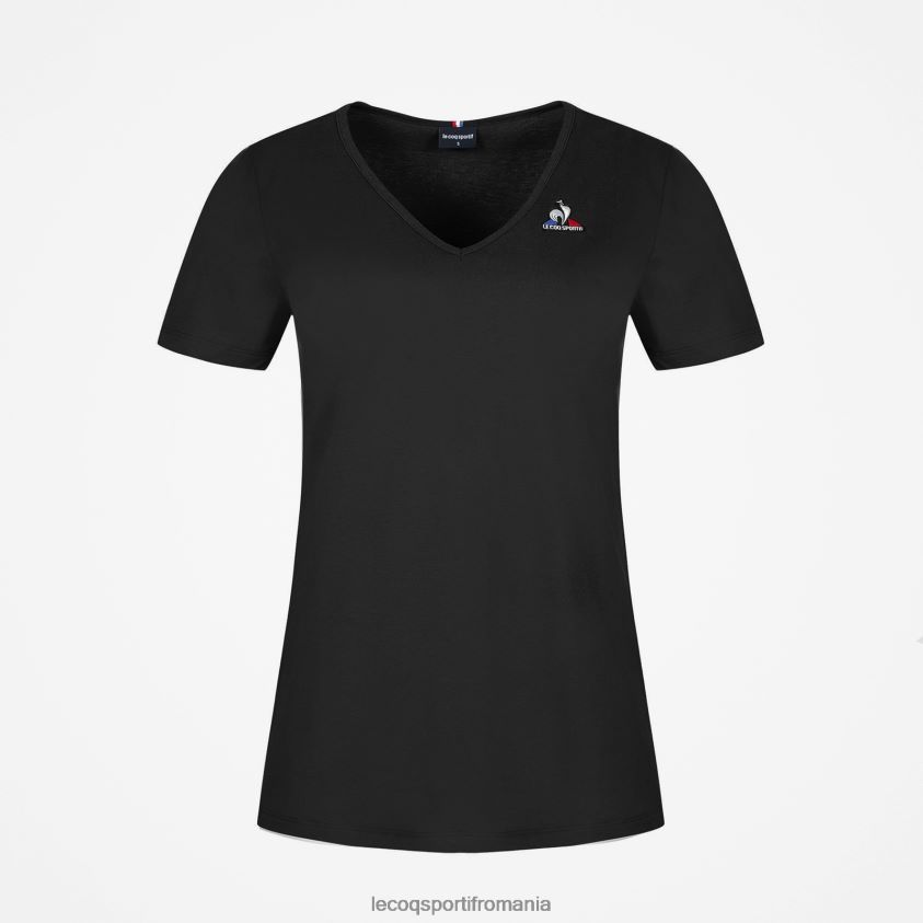femei tricou negru 4L4FJF360 Le Coq Sportif îmbrăcăminte