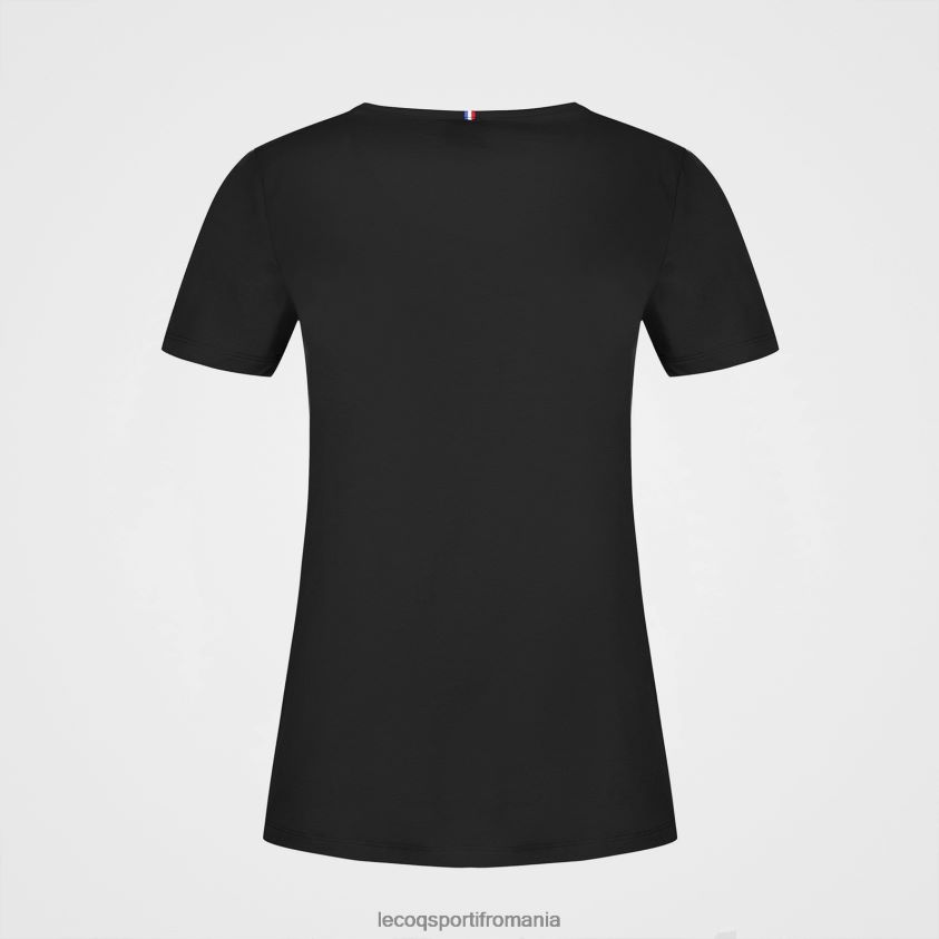 femei tricou negru 4L4FJF360 Le Coq Sportif îmbrăcăminte