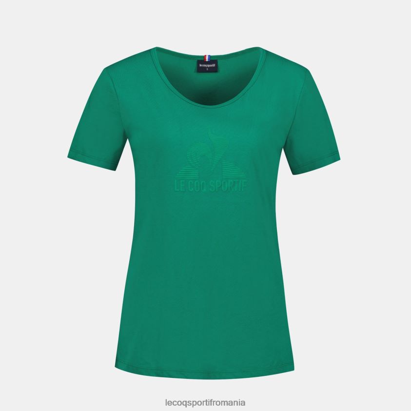 femei tricou verde 4L4FJF347 Le Coq Sportif îmbrăcăminte
