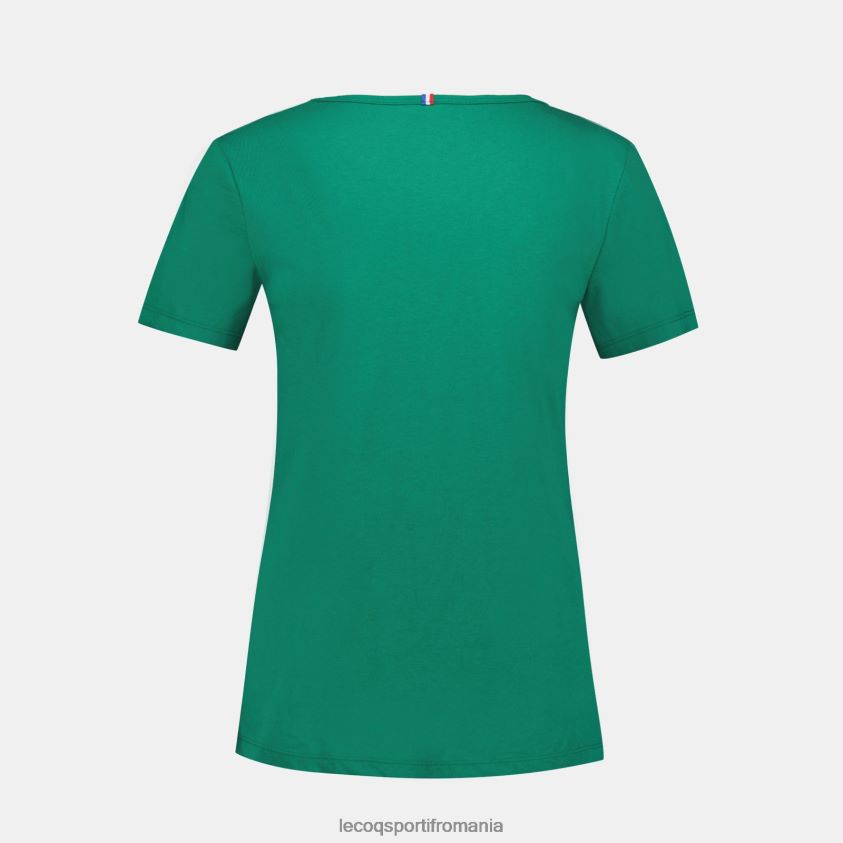 femei tricou verde 4L4FJF347 Le Coq Sportif îmbrăcăminte