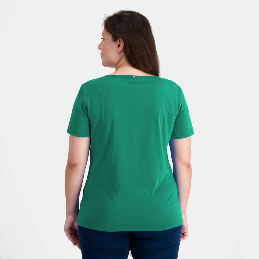 femei tricou verde 4L4FJF347 Le Coq Sportif îmbrăcăminte